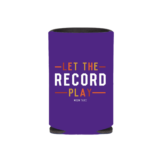 LET THE RECORD PLAY KOOZIE