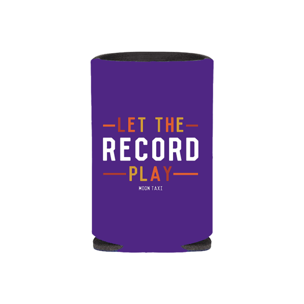 LET THE RECORD PLAY KOOZIE